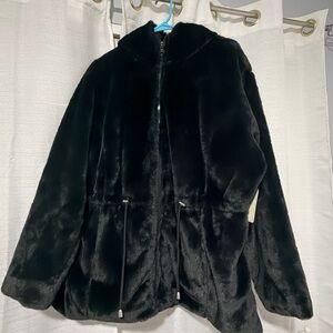 Stella Tweed Black Teddy Jacket